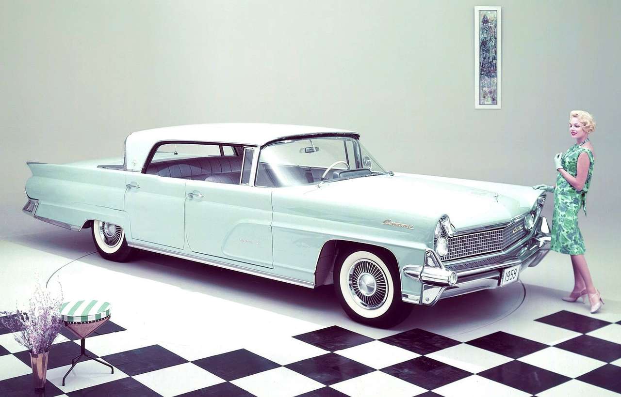 1959 Lincoln Continental Mark IV Landau puzzle online