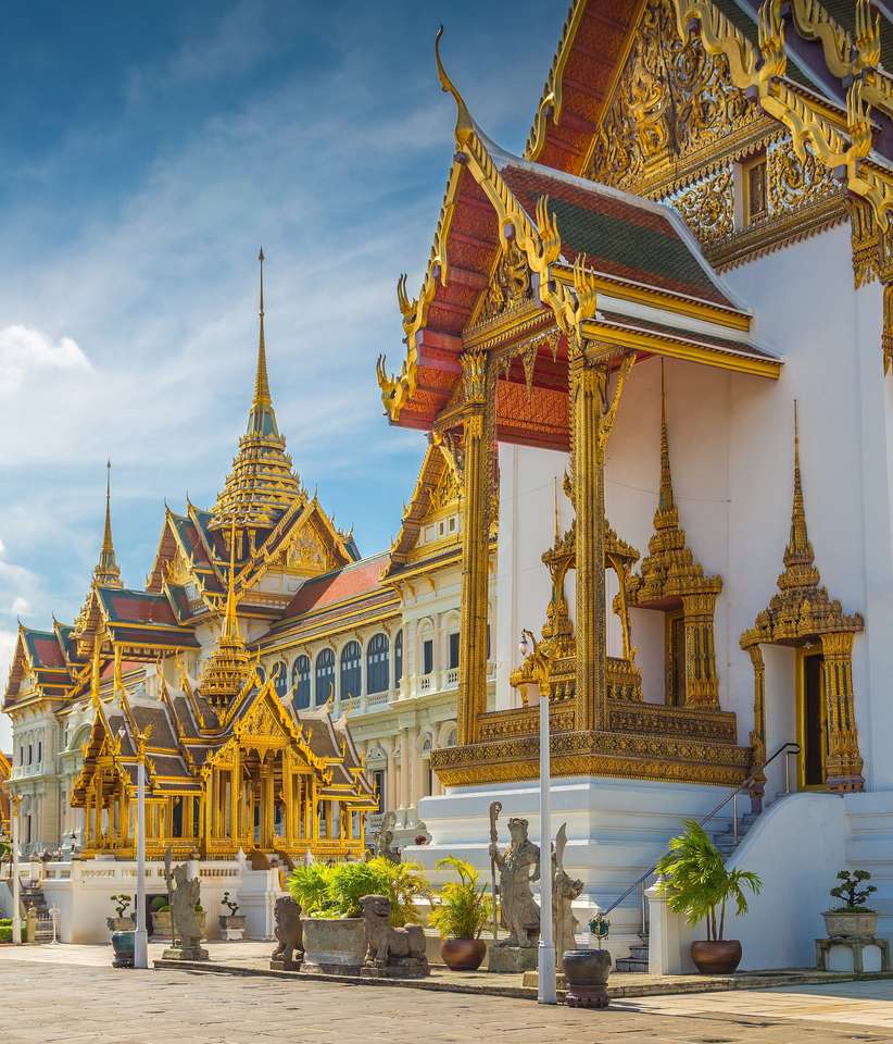 Grand Palace Bangkok Tajlandia w ciągu dnia puzzle online