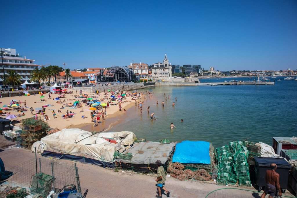 Plaża w Lizbonie puzzle online