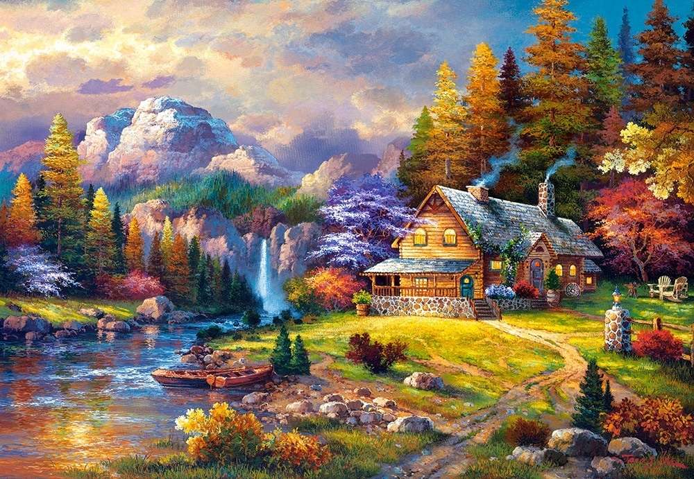Jesień w górach. puzzle online