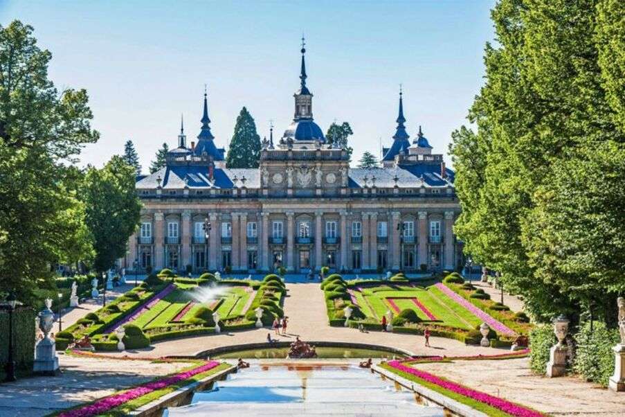 Pałac Królewski San Idelfonso - Segovia Hiszpania #5 puzzle online
