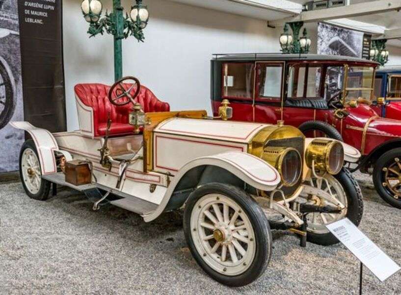 Samochód Mercedes Biplace Sport 37-70 Rok 1906 puzzle online