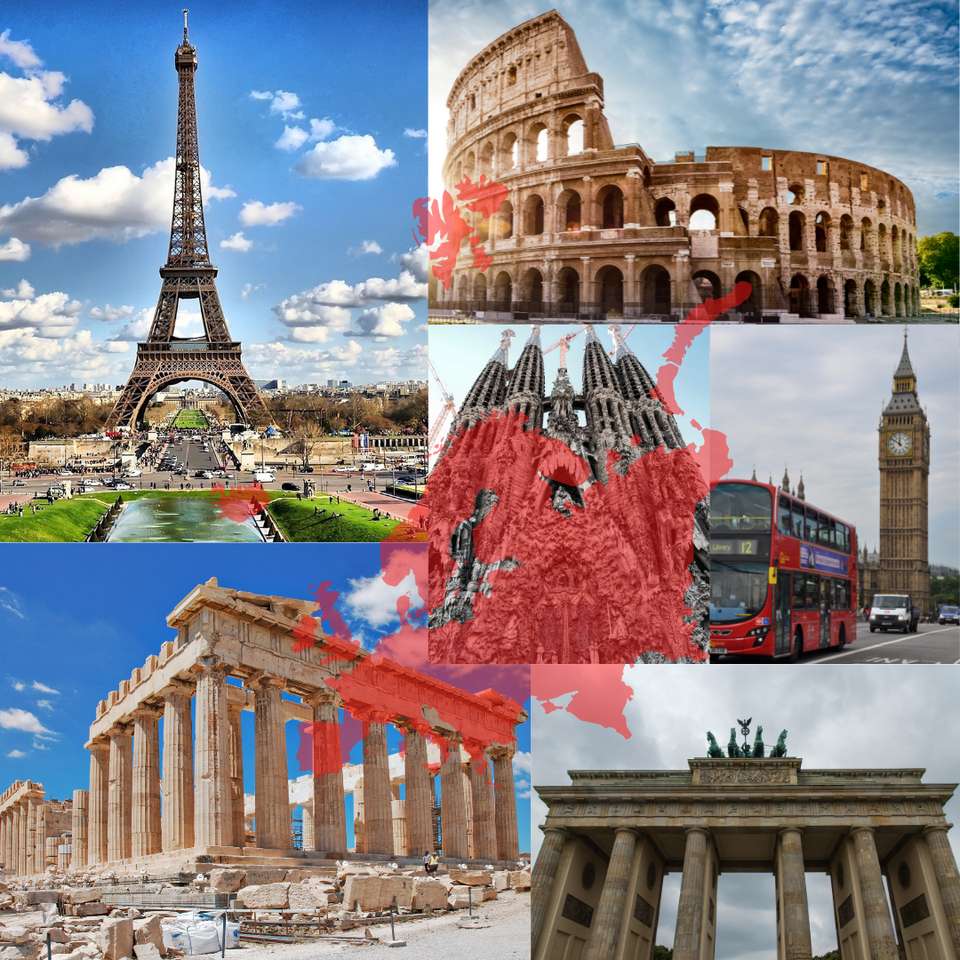 Zabytki Europy puzzle online