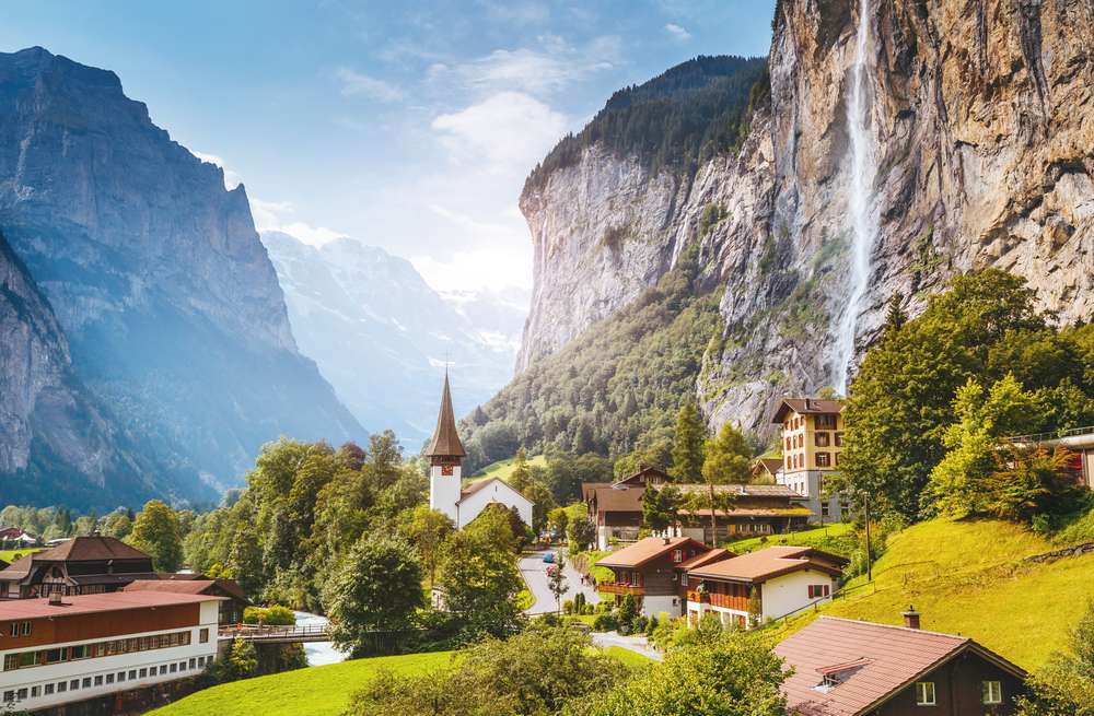 Szwajcaria- alpejska kraina puzzle online