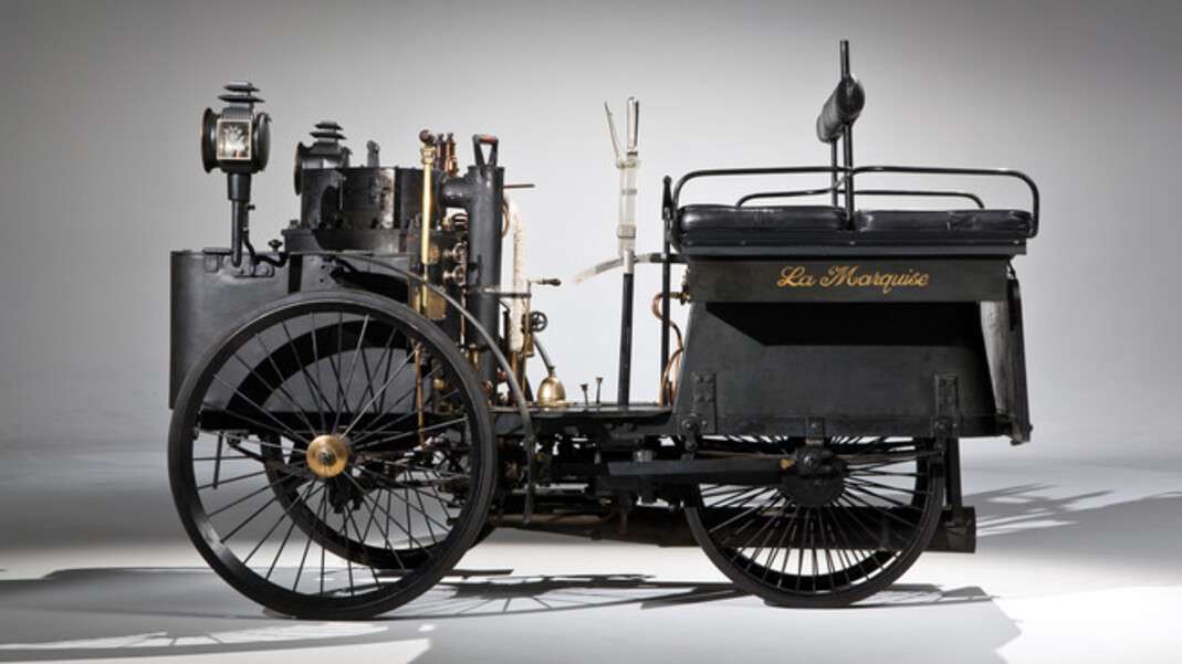 Samochód parowy La Marquesa Rok 1884 #1 puzzle online