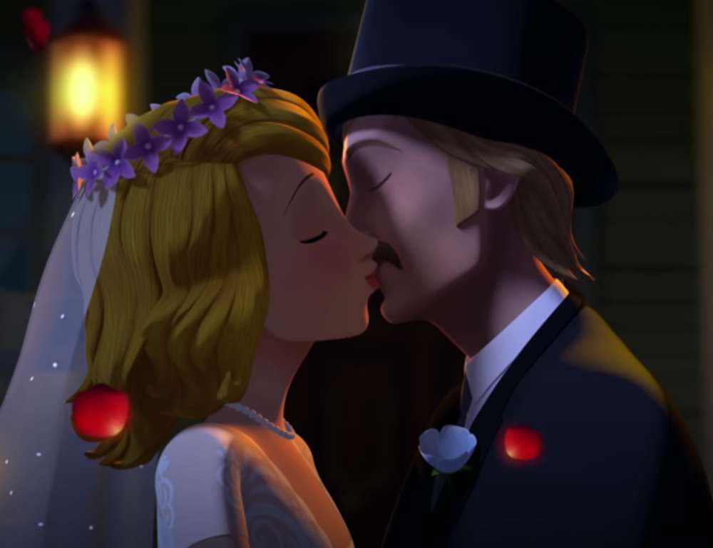 Ślubny pocałunek puzzle online