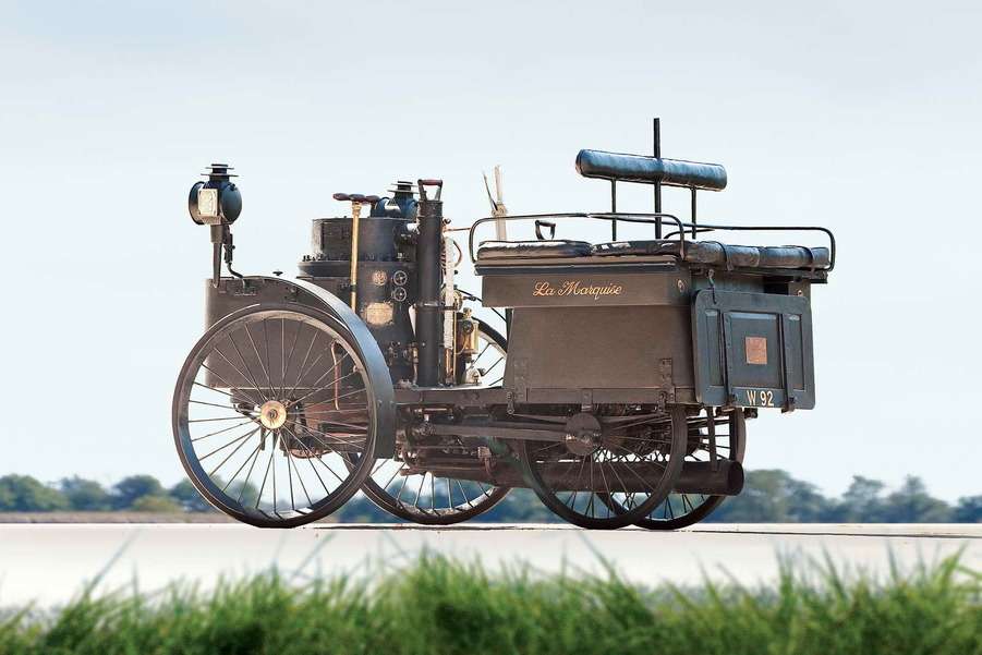 Samochód parowy La Marquesa Rok 1884 #2 puzzle online