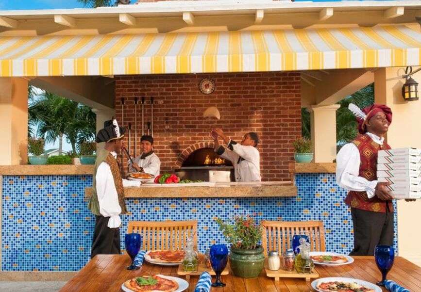 Restauracja na świeżym powietrzu Turks & Caicos w Turcji #14 puzzle online
