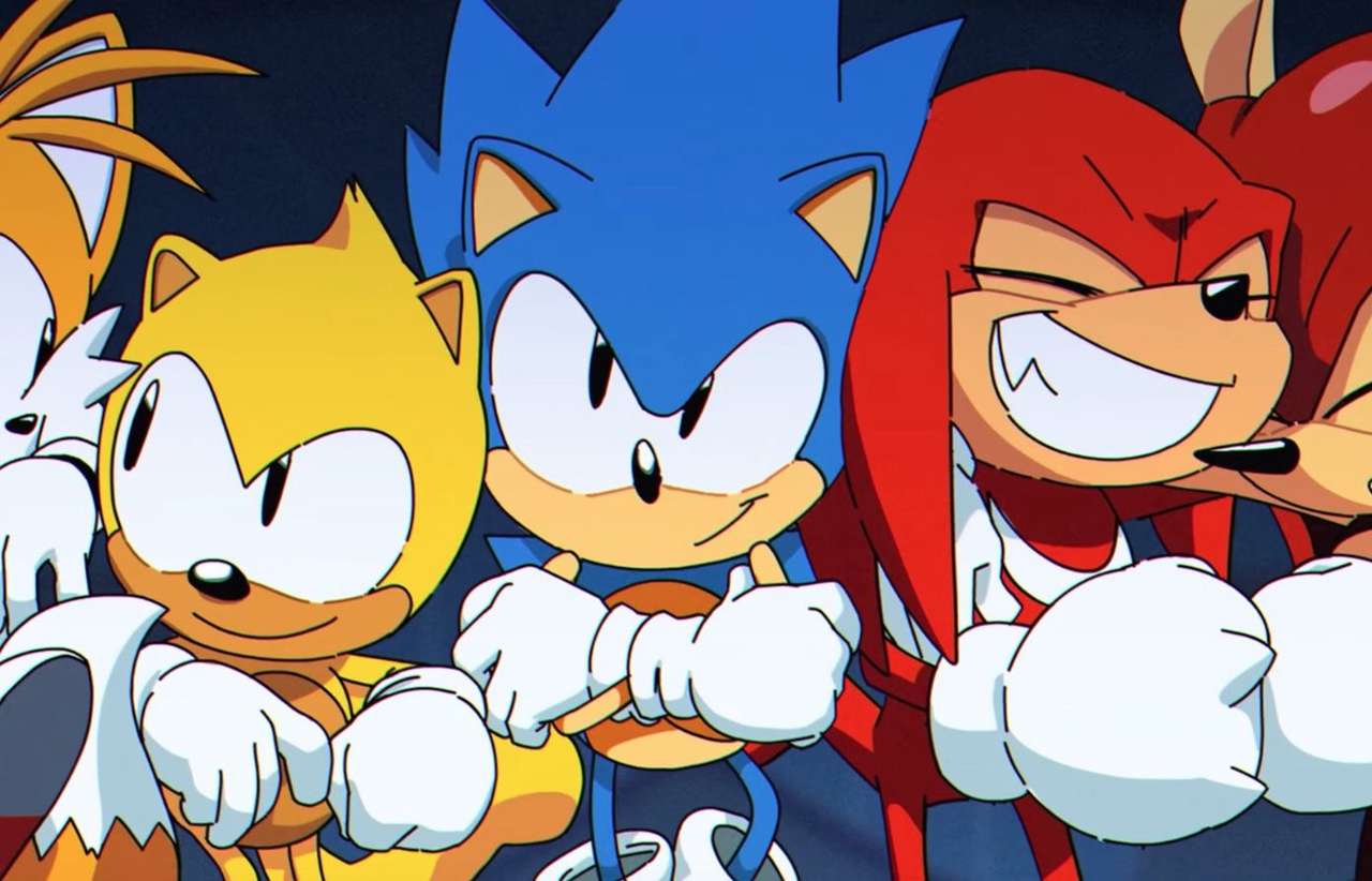Sonic i przyjaciele puzzle online