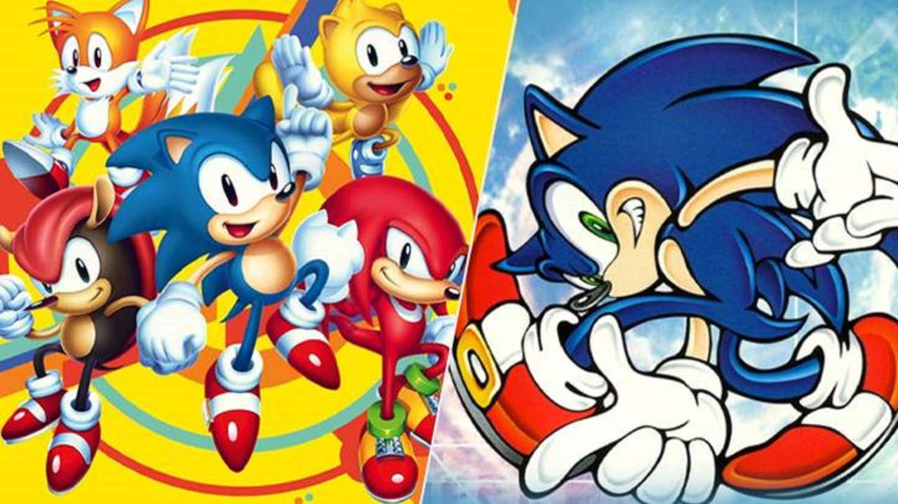 Sonic i przyjaciele puzzle online