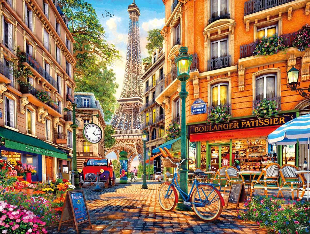 Paryż Popołudnie puzzle online