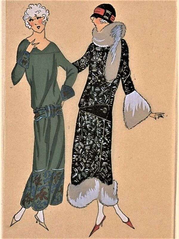Panie w modzie paryskiej Rok 1923 (1) puzzle online