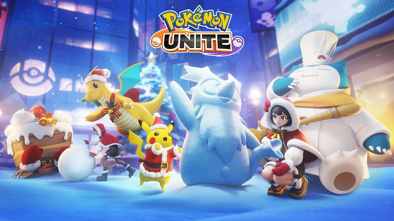 Pokemon Unite Święta puzzle online