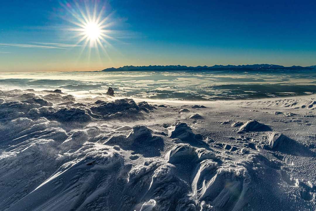 Zima w gorach puzzle online