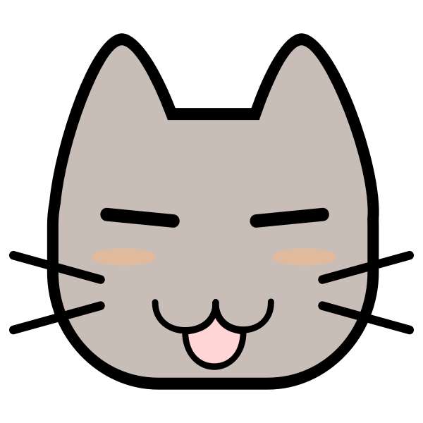 Animowany kot. puzzle online