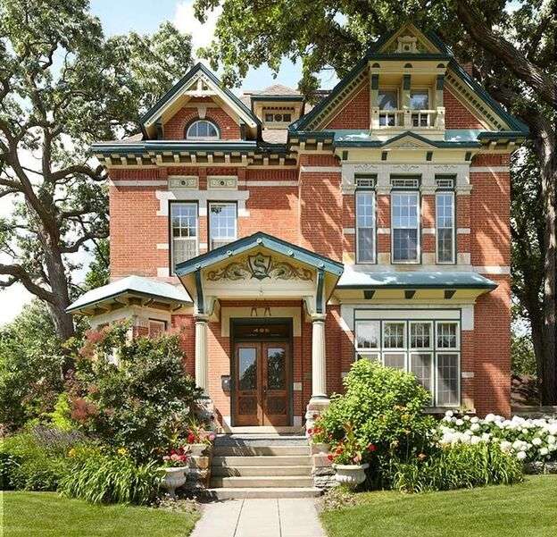 Dom w stylu wiktoriańskim w Minnesocie w USA #28 puzzle online
