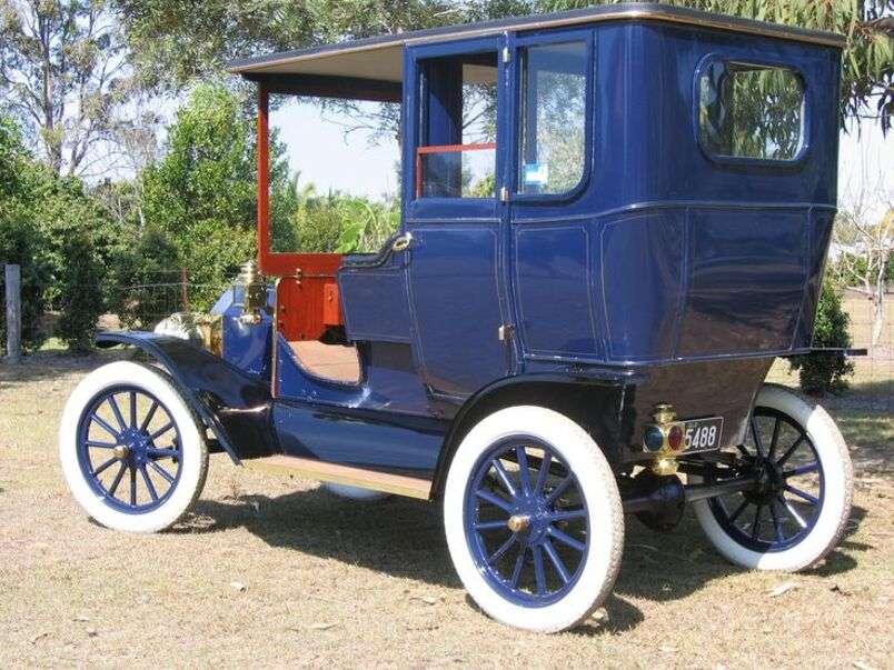 Samochód Ford T Miasto Rok 1911 puzzle online
