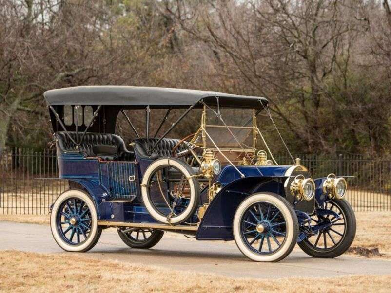 Auto Tinch Model H60HP 7 Pasażerski Rok 1907 puzzle online