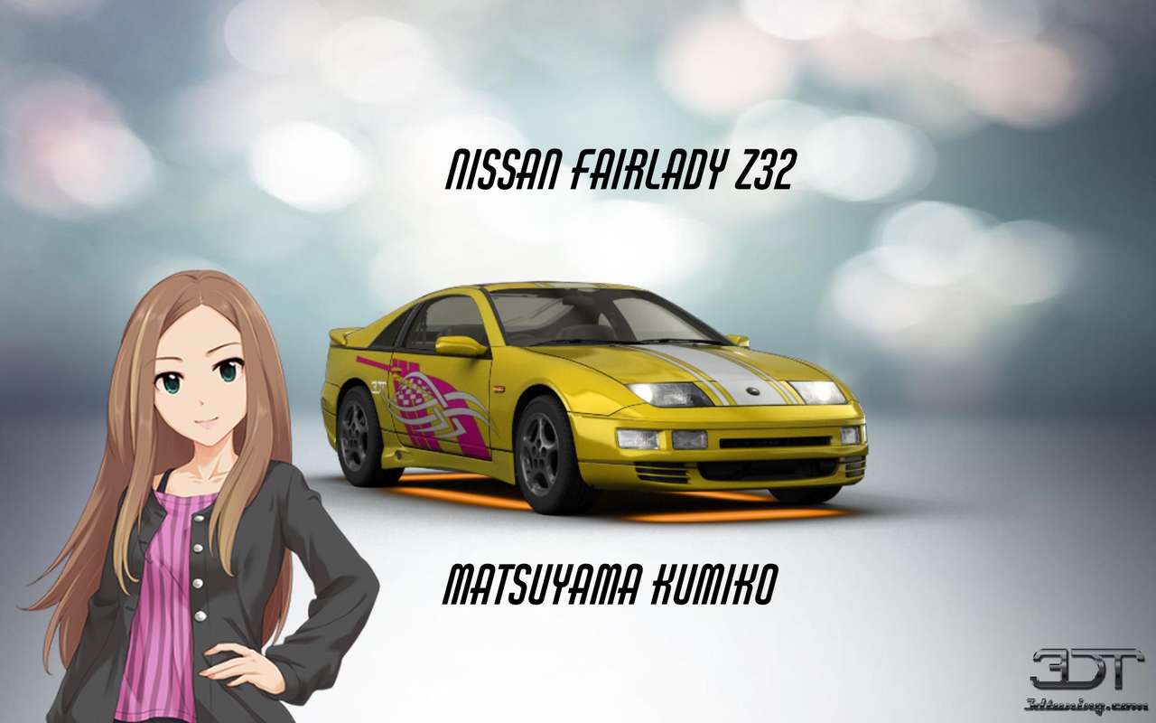 Matsuyama kumiko i Nissan fairlady z32 puzzle online