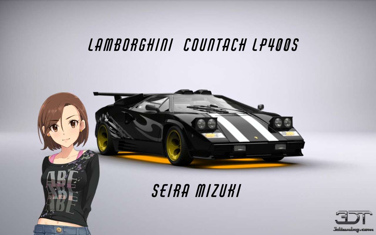 Seira mizuki i licznik Lamborghini puzzle online