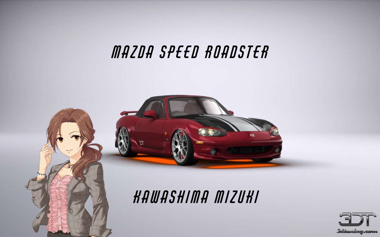 Kawashima mizuki i Mazda speedster puzzle online