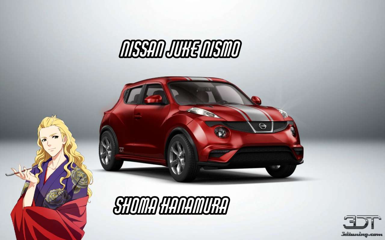 Shoma hanamura i Nissan Juke nismo puzzle online