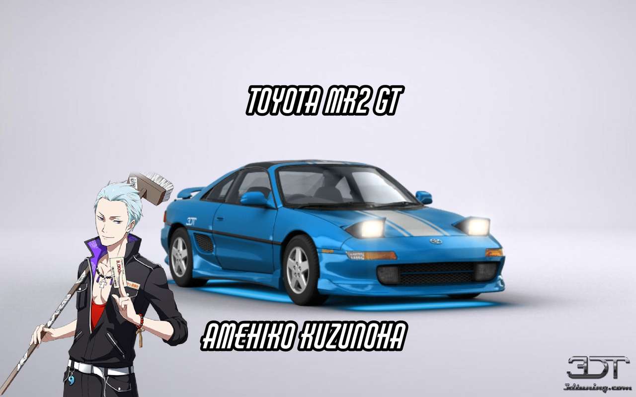 Amehiko kuzunoha i Toyota mr2 GT puzzle online