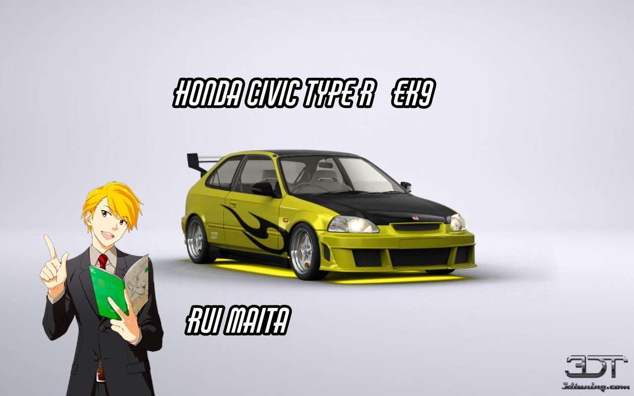 Rui maita i Honda Civic typ R ek9 puzzle online