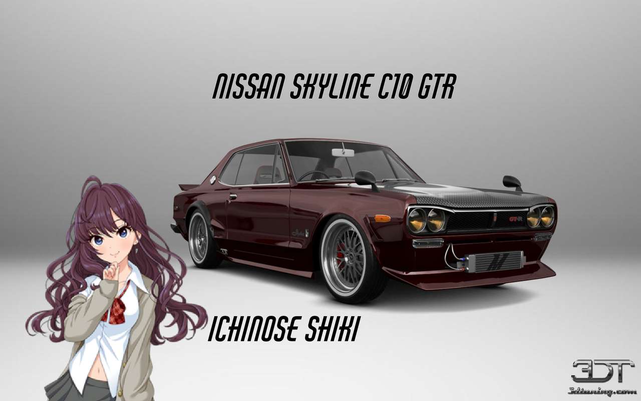 Shiki (chinose i Nissan Skyline c10 GTR) puzzle online