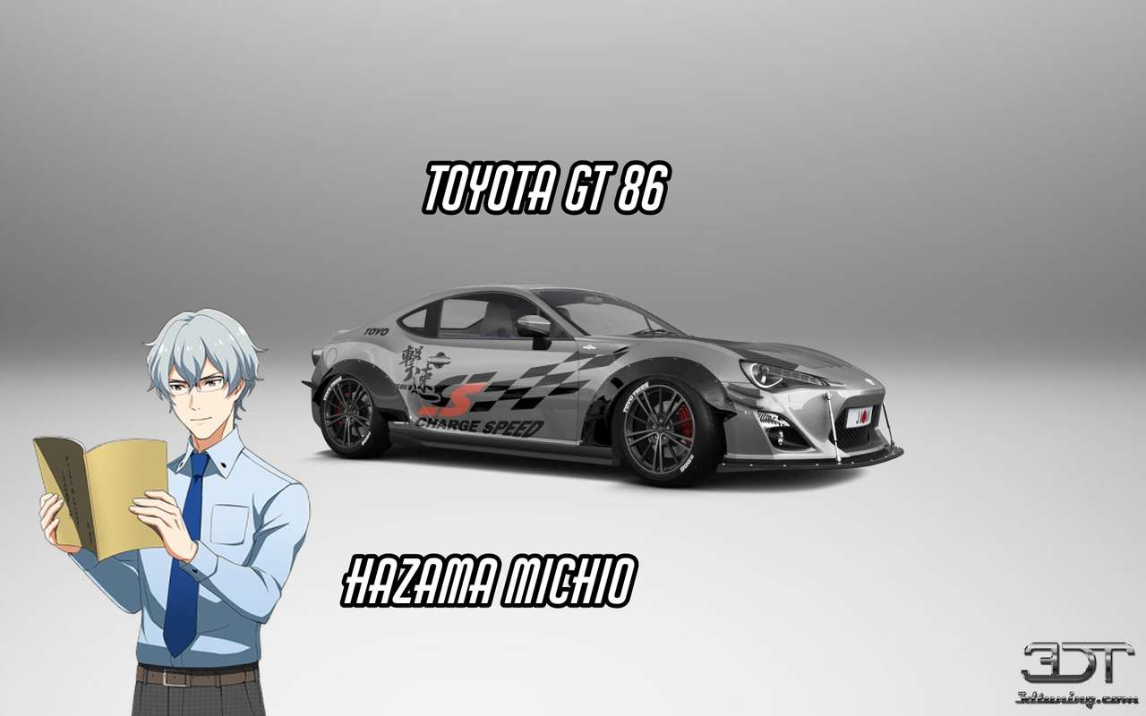 Hazama michio i Toyota GT 86 puzzle online