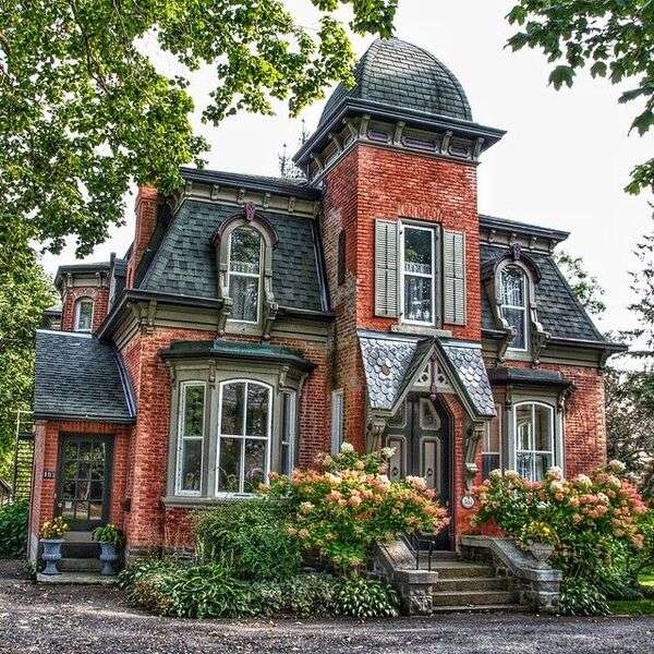 Dom w stylu wiktoriańskim w Ontario Kanada #41 puzzle online