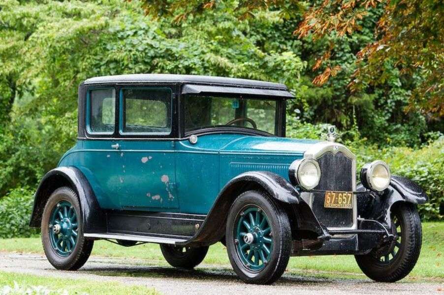 Samochód Buick Master Six Opera Coupe Rok 1927 puzzle online