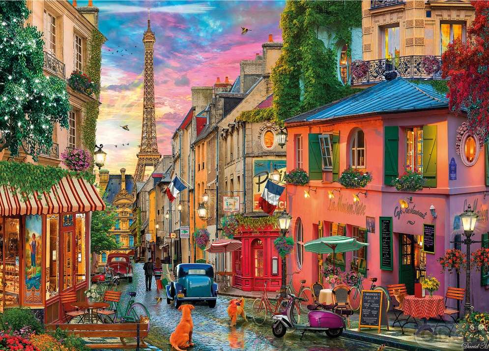 Europa. Francja. Paryż. puzzle online