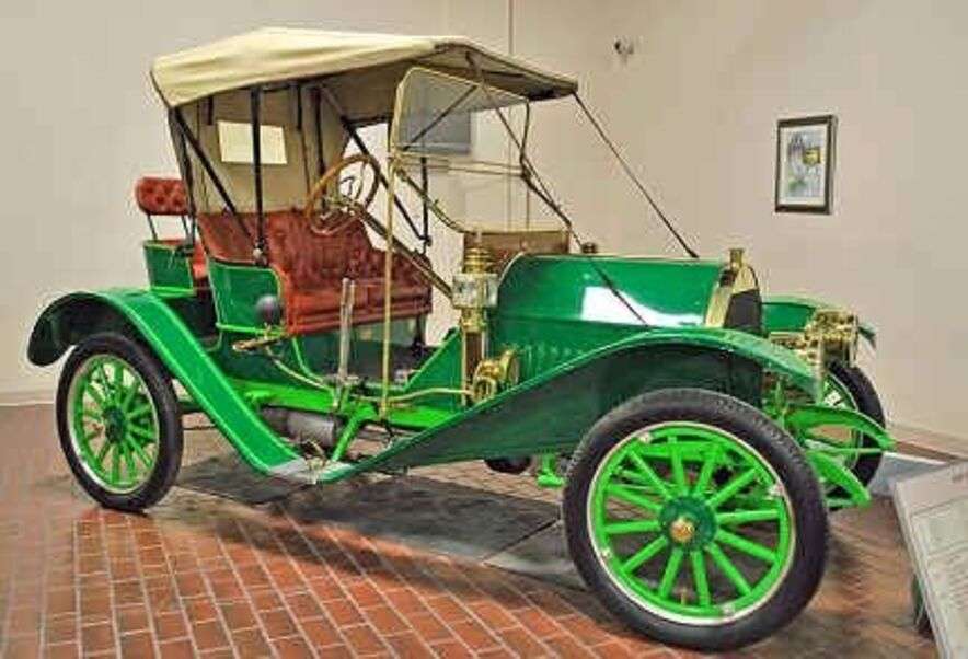 Auto Hudson Runabout Motor Car Rok 1909 puzzle online