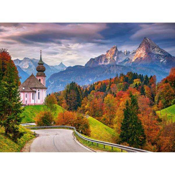 Jesień w Alpach Niemcy puzzle online