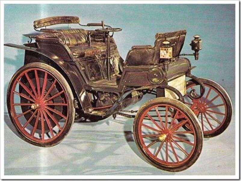 Cannsatatt Daimler Samochód Roku 1895 puzzle online