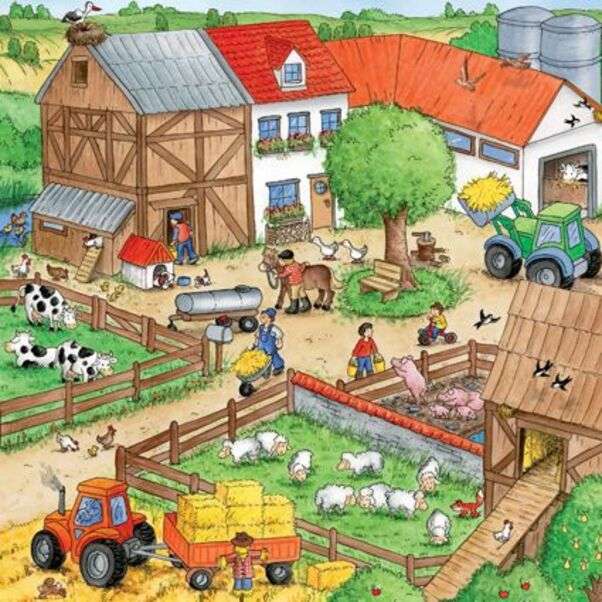 Rolnicy i rodzinne gospodarstwa rolne puzzle online