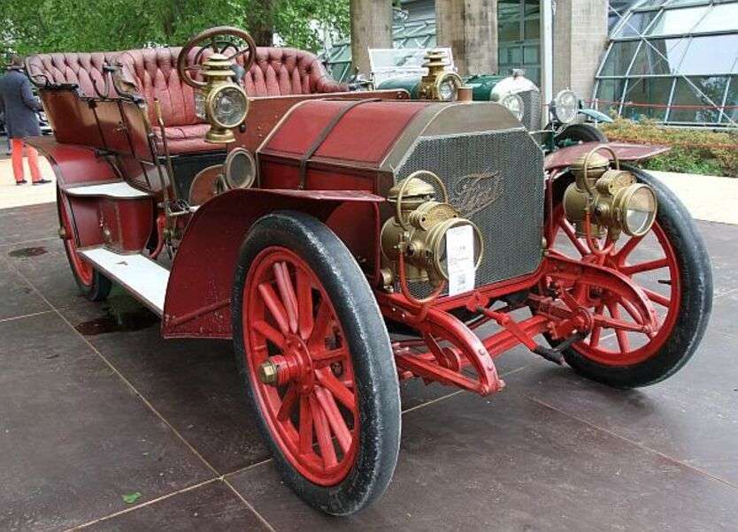 Samochód Fiat 60H 5 Osobowy Tourer Rok 1905 puzzle online