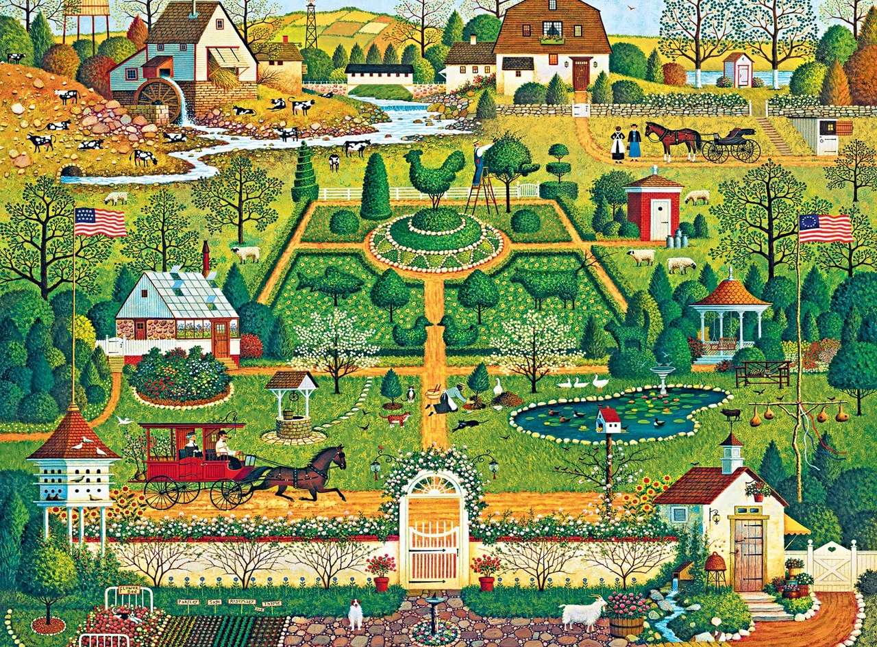 Topiary tendencje puzzle online