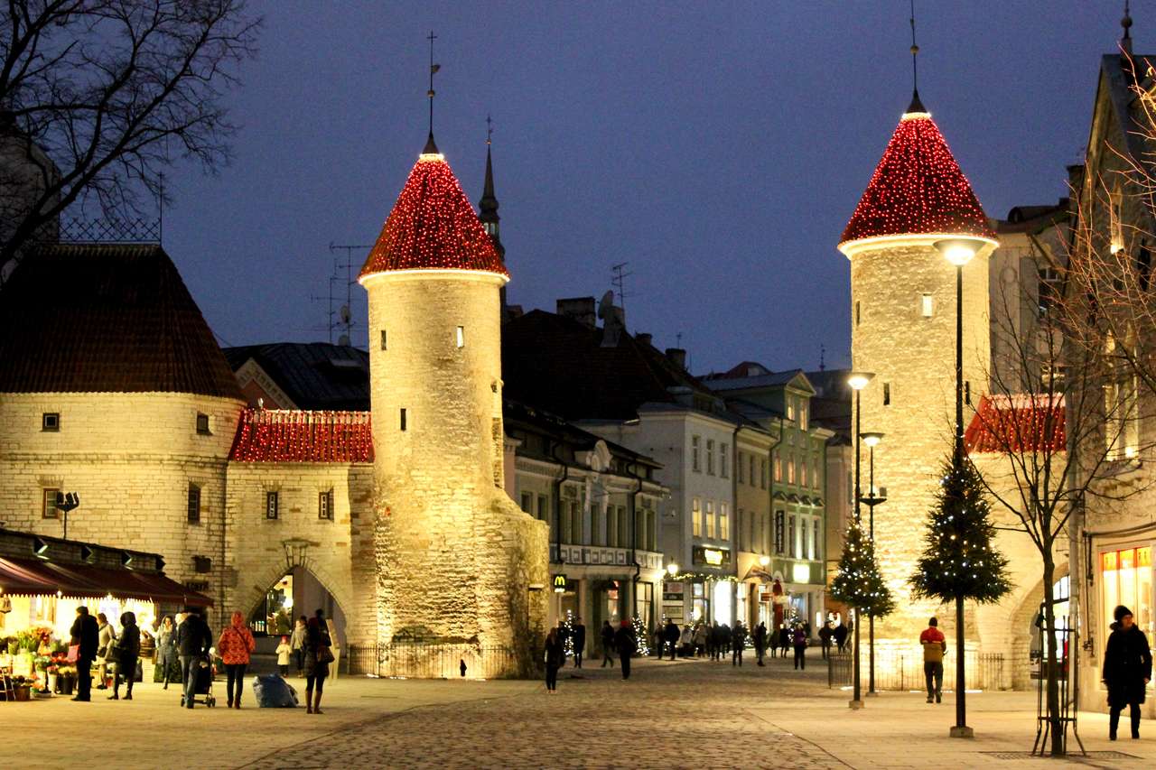 Stare Miasto w Tallinie puzzle online