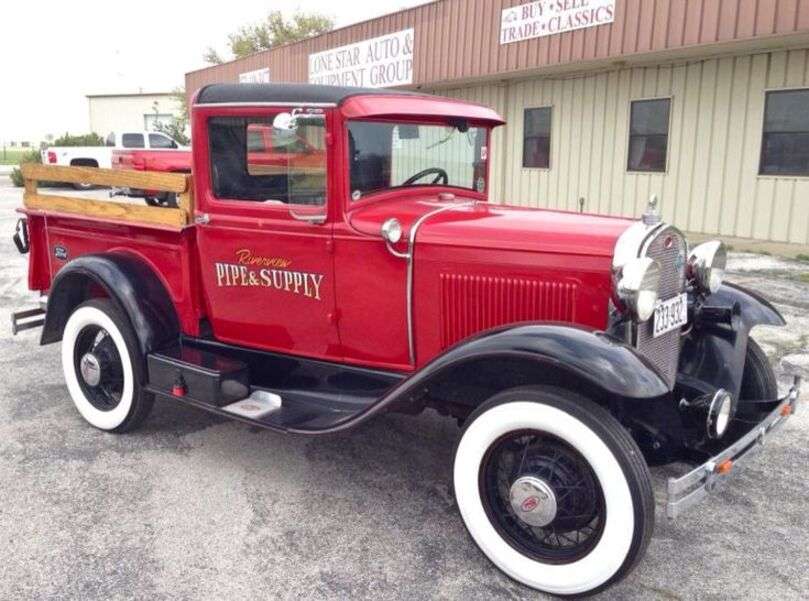 Car Ford Model A Pickup Year 1931 - Puzzle Factory