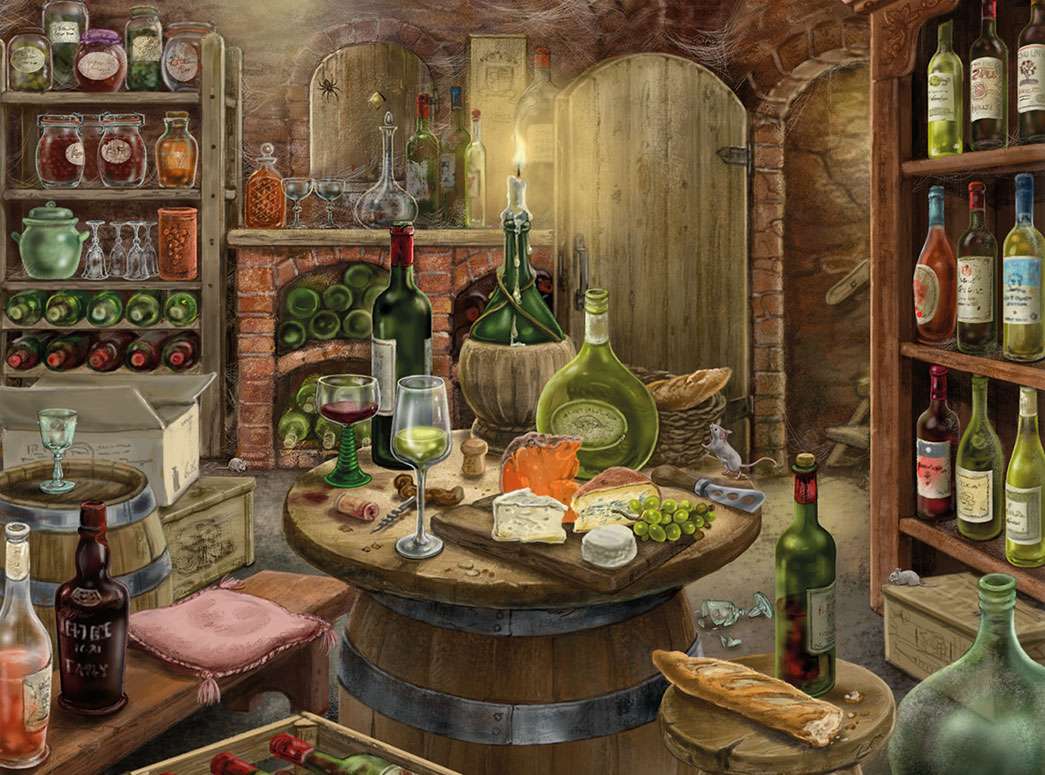 Piwnica na wino puzzle online