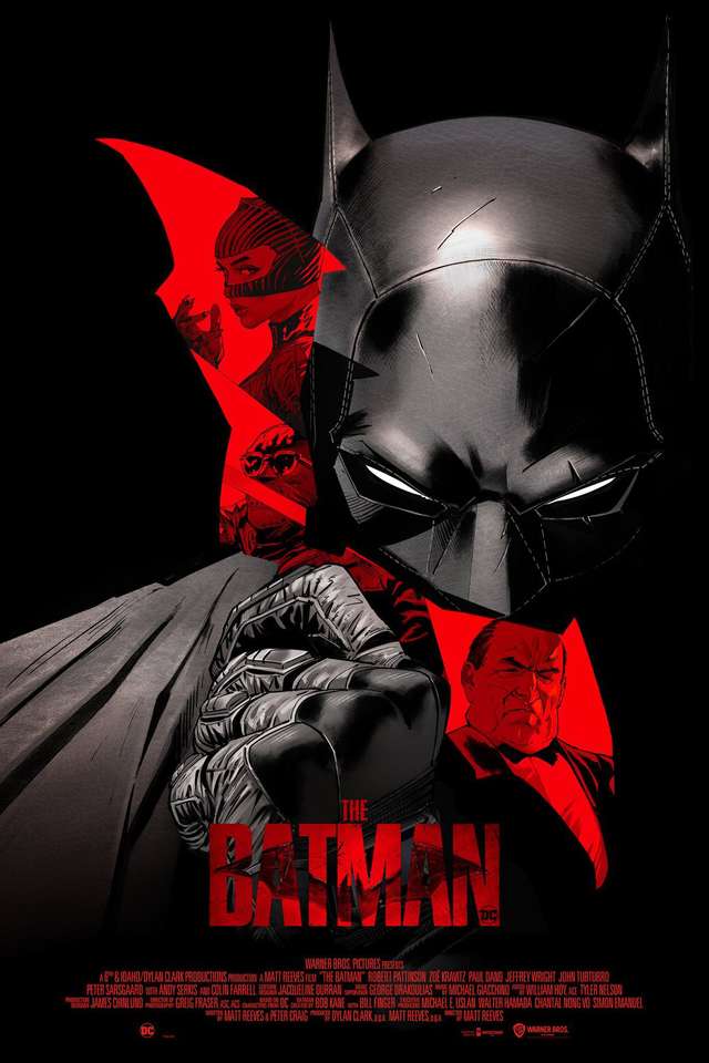 Plakat Batmana puzzle online