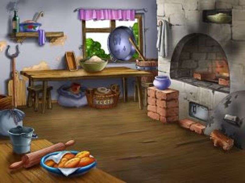 Belle cuisine ancienne d'une maison #7 puzzle