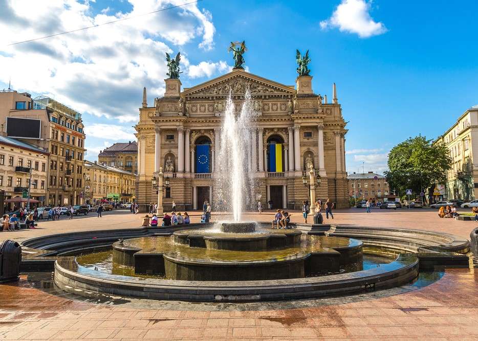Lwów – miasto na Ukrainie puzzle online