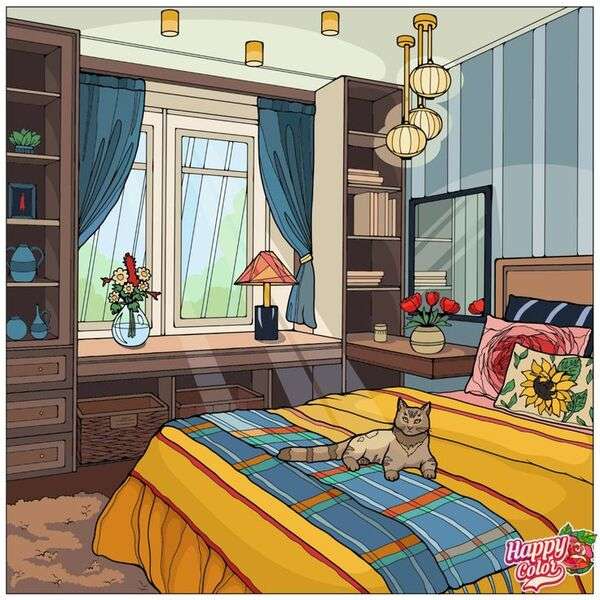 Ładny pokój w domu #4 puzzle online