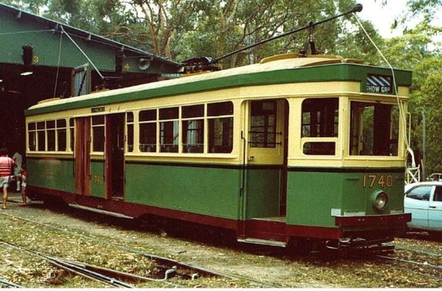 Muzeum lokomotyw klasy R w Sydney Traway puzzle online