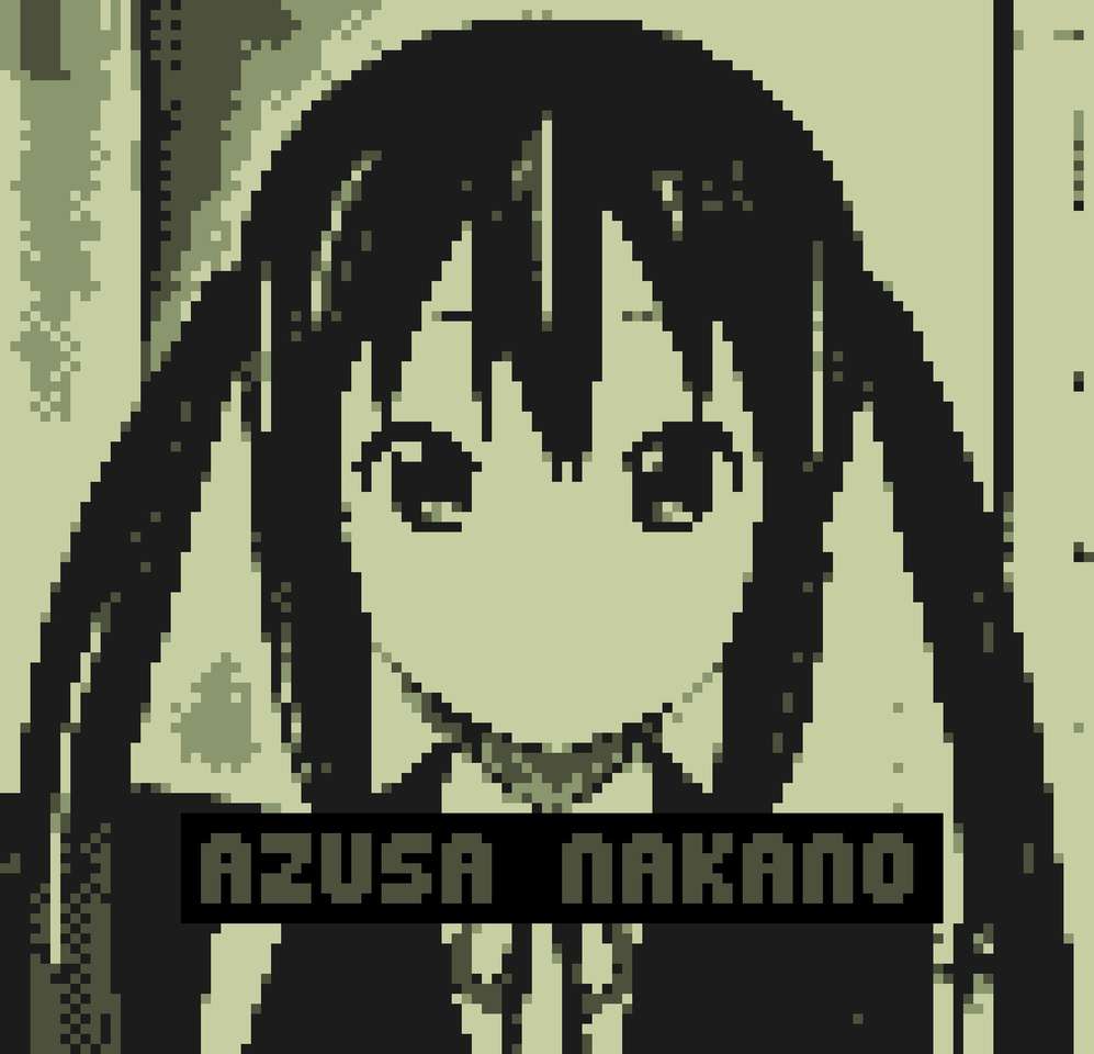 8-bitowy Azusa nakano puzzle online