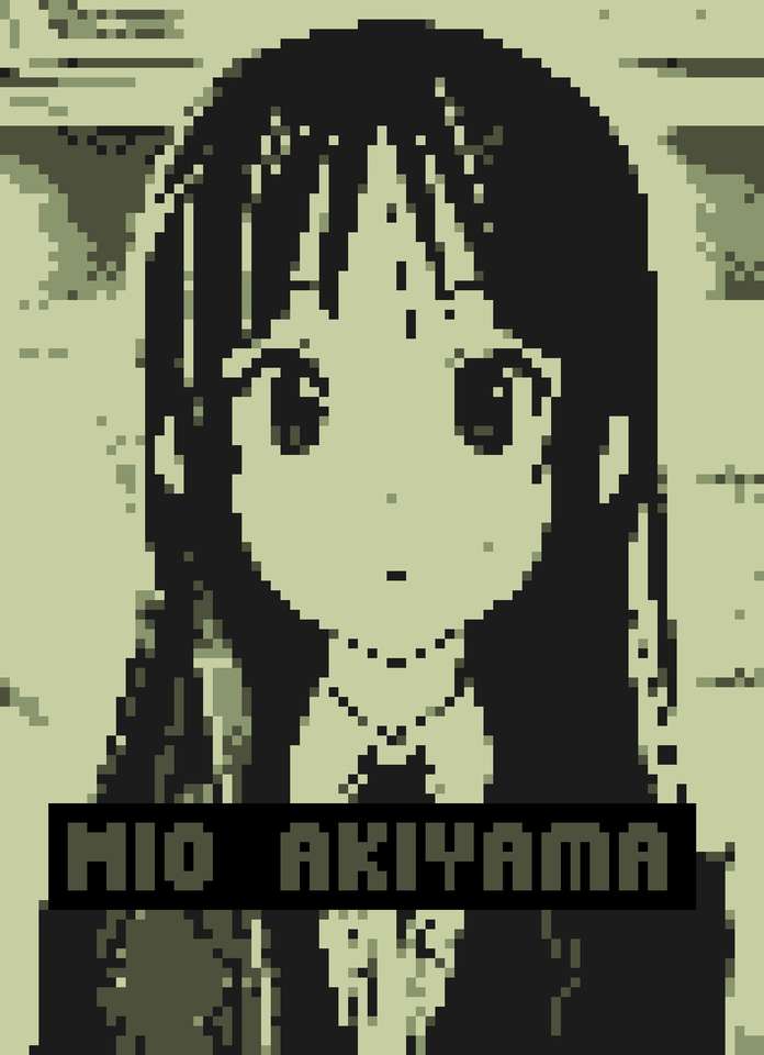 8-bitowy Mio akiyama puzzle online