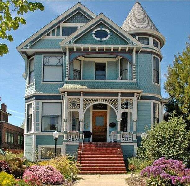 Wiktoriański dom w Kalifornii w USA #69 puzzle online